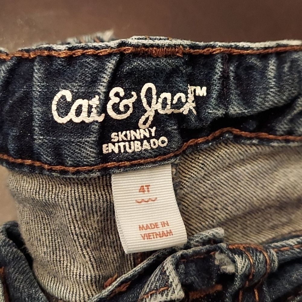 Cat & Jack Skinny Jeans Sz 4T - Picture 2 of 2